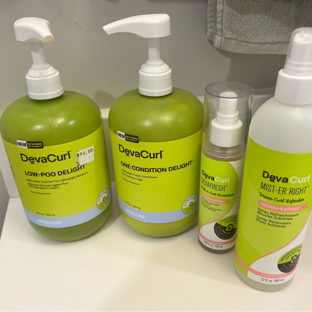 Devacurl hair products